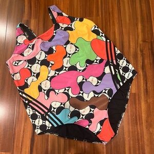 New NWT Adidas x Rich Mnisi‎ Swimsuit One-Piece Swim Pride Athletic Plus Size 4X